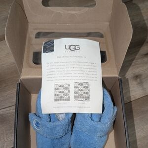 UGG Soft Blue Slippers